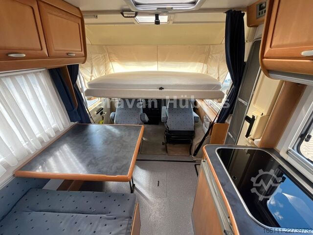Integriertes Wohnmobil HYMER/ERIBA B 524 - Klima - Hub/Festbett -  - AHK