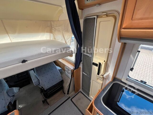 Integriertes Wohnmobil HYMER/ERIBA B 524 - Klima - Hub/Festbett -  - AHK
