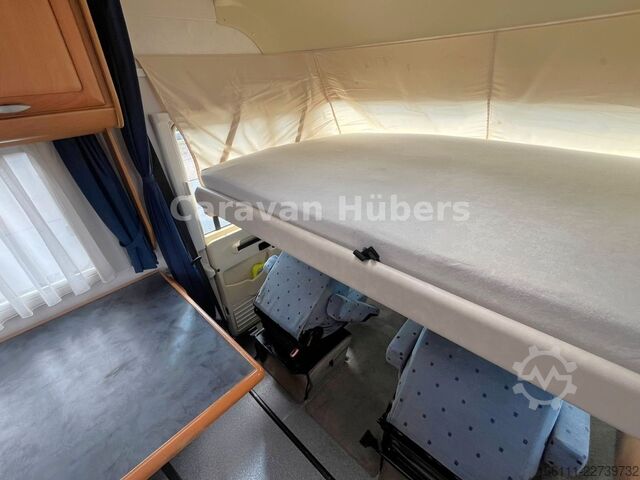 Integriertes Wohnmobil HYMER/ERIBA B 524 - Klima - Hub/Festbett -  - AHK