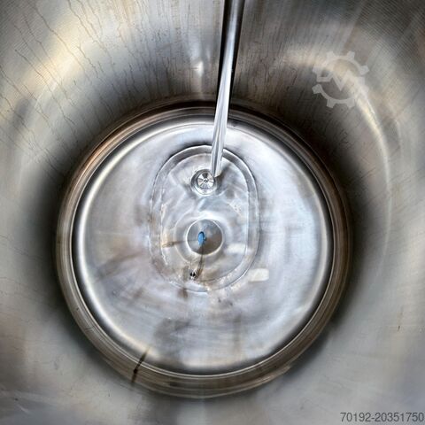 490 liter mobile heated/cooled pressure vessel made of V4A stainless steel Diessel 9814