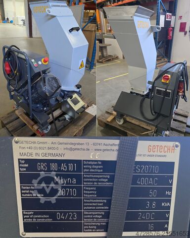 Kompakt-Kunststoff-Granulator GETECHA GRS 180 - A5 1.0.1