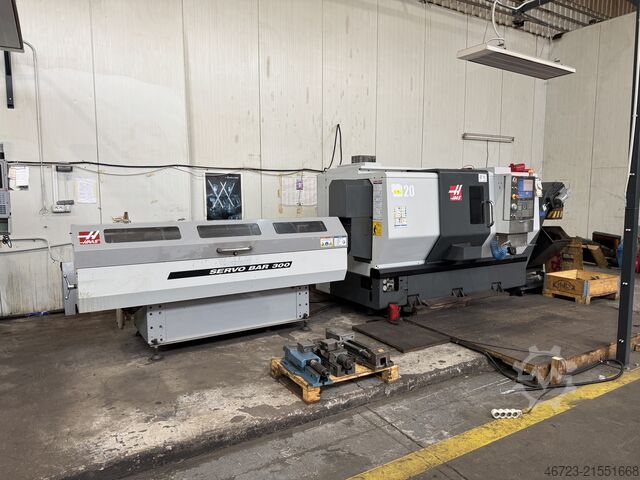 CNC-Drehmaschine mit Stangenförderer HAAS ST-20