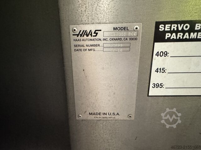 CNC-Drehmaschine mit Stangenförderer HAAS ST-20