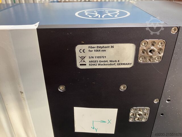 Laserstrahlscanner Arges Elephant 36