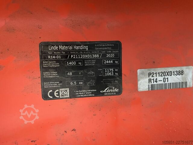 Reach Truck Linde R14-01