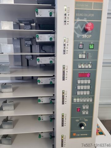 Collating machine C.P. Bourg BST10 + TD
