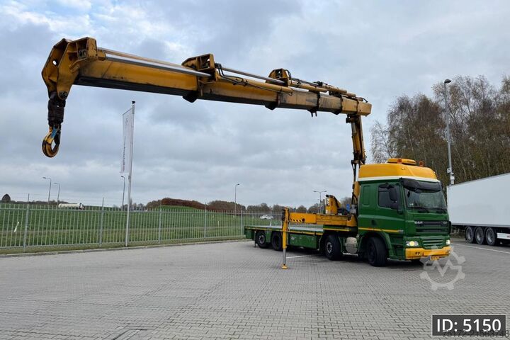 Kranwagen DAF CF 85.410 SC, Euro 5, 8x2 / Hiab 422 EP5 + Radi...