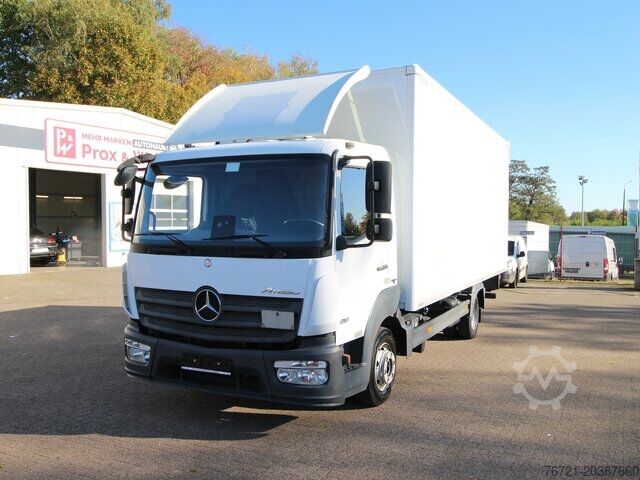 Transporter mit Koffer Mercedes-Benz Atego 818 Koffer LBW+KLIMA+TEMPOMAT+KAMERA+AHK
