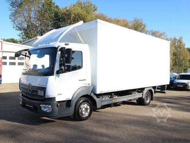 Transporter mit Koffer Mercedes-Benz Atego 818 Koffer LBW+KLIMA+TEMPOMAT+KAMERA+AHK