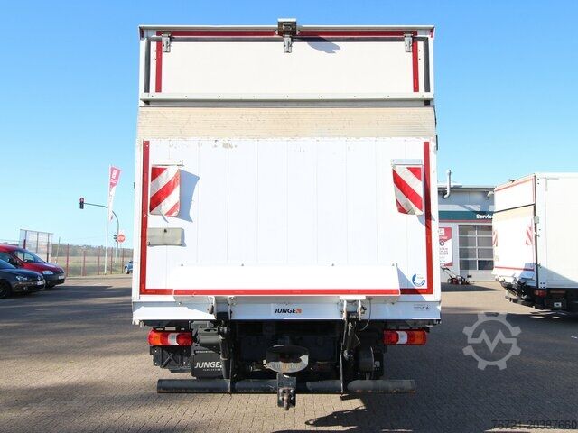 Transporter mit Koffer Mercedes-Benz Atego 818 Koffer LBW+KLIMA+TEMPOMAT+KAMERA+AHK