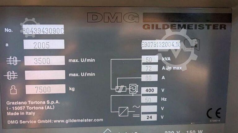 CNC-Drehmaschine Gildemeister CTX 510