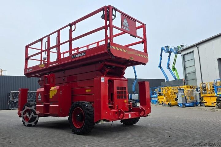 Scherenhebebühne LGMG SR1623D Diesel 4x4 Drive, 18m Working Height, 680
