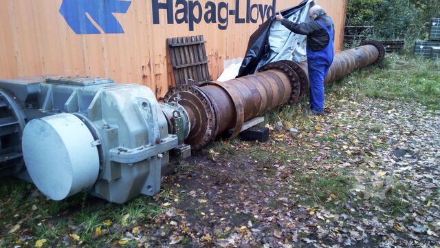 Industrial Gear Units Spur Gear Units Flender Redurex SFO 500  Aufsteckgetriebe