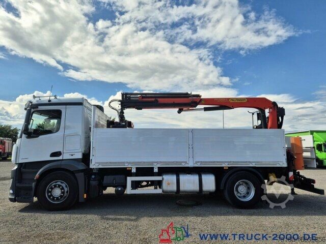 Flatbed truck Mercedes-Benz Antos 1836 PK 15001L 11m = 1t. 5+6 Steuerkreis
