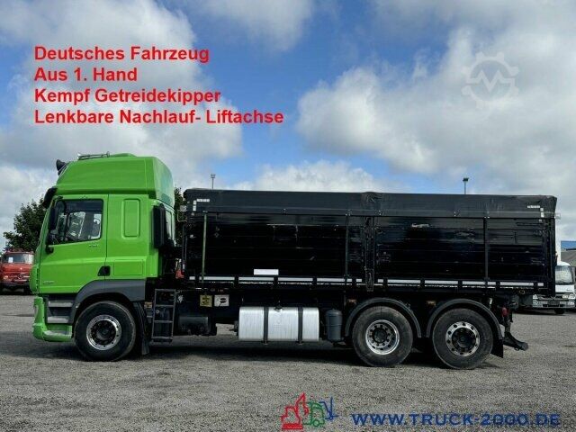 Agricultural machine DAF CF530 Kempf Getreidekipper Deutscher LKW