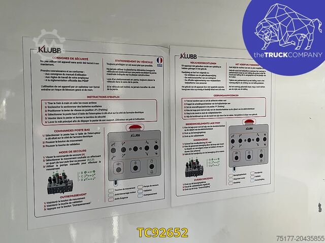 Hebebühne Nissan E-NV200 hoogtewerker nacelle