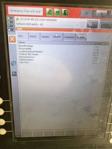 Industrial robot KUKA KR 150 R3100 prime