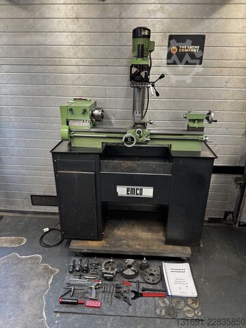 Emco Emcomat 8.6 + FB2 Lathe Milling Machine EMCO Emcomat 8.6