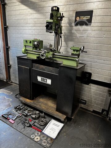 Emco Emcomat 8.6 + FB2 Lathe Milling Machine EMCO Emcomat 8.6