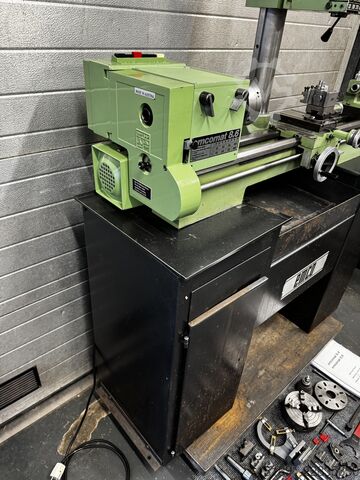 Emco Emcomat 8.6 + FB2 Lathe Milling Machine EMCO Emcomat 8.6