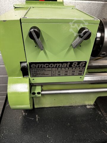 Emco Emcomat 8.6 + FB2 Lathe Milling Machine EMCO Emcomat 8.6