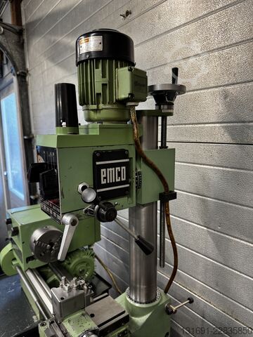 Emco Emcomat 8.6 + FB2 Lathe Milling Machine EMCO Emcomat 8.6