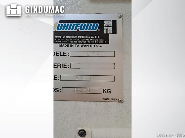 Horizontal-Drehmaschine Johnford SL-70A