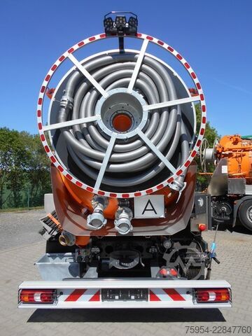 Vacuum tank truck Mercedes-Benz Actros 2546 L 6x2 / Poseidon 15 K
