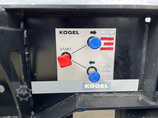 Container transportation Kögel PORT 40 SIMPLEX 20