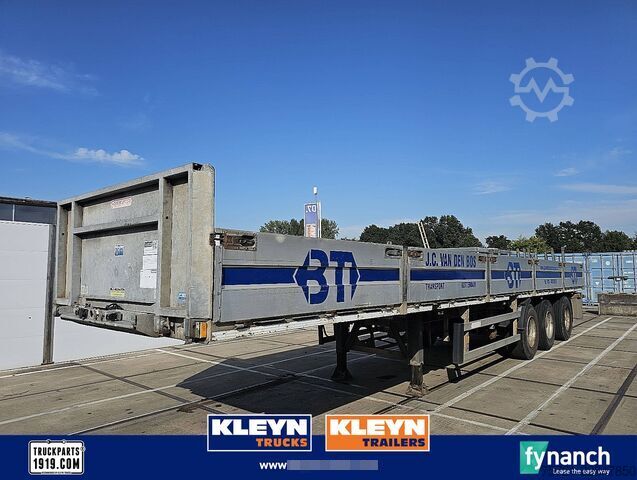 Loading platform with walls GROENEWEGEN 40.05 DRO-15-27B GALVANISED 12.2M