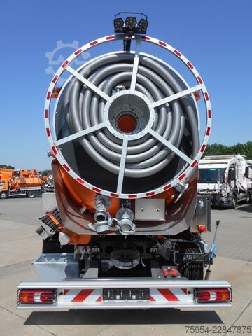Vacuum tank truck Mercedes-Benz Actros 2546 L 6x2 / Poseidon 15 F