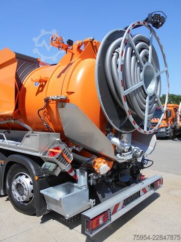 Vacuum tank truck Mercedes-Benz Actros 2546 L 6x2 / Poseidon 15 F