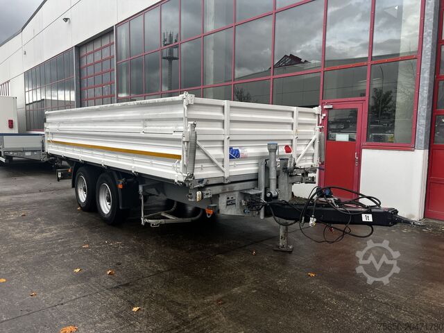 Kippanhänger Schmid Fahrzeugbau DK 135 AR 13,5 t Tandemkipper mit Aufsatzbordwänden