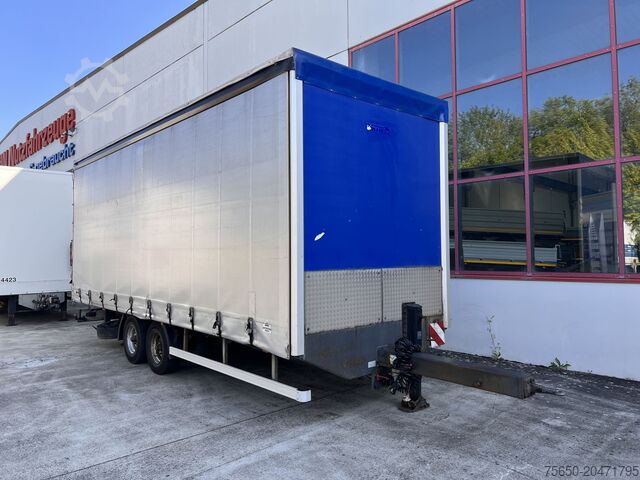 Anhänger mit Pritsche & Plane Tang, Karl ZCS 105 Tandem- Planenanhänger