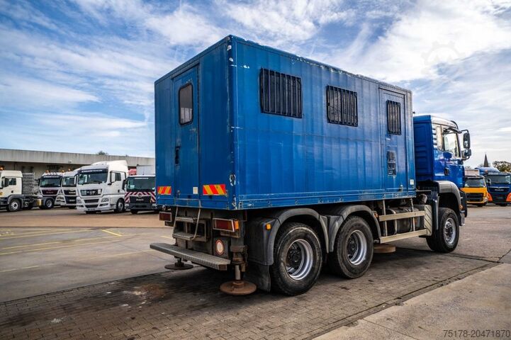 Box body MAN TGA 33.363 FDAK- 6x6 + LABO