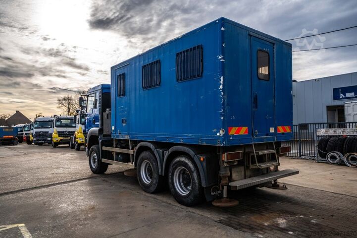 Box body MAN TGA 33.363 FDAK- 6x6 + LABO