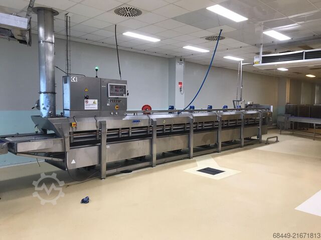 Stickstofftunnel Model CES-LT-LIN-9x0.66 CES stikstofvriezer Model CES-LT-LIN-9x0.66