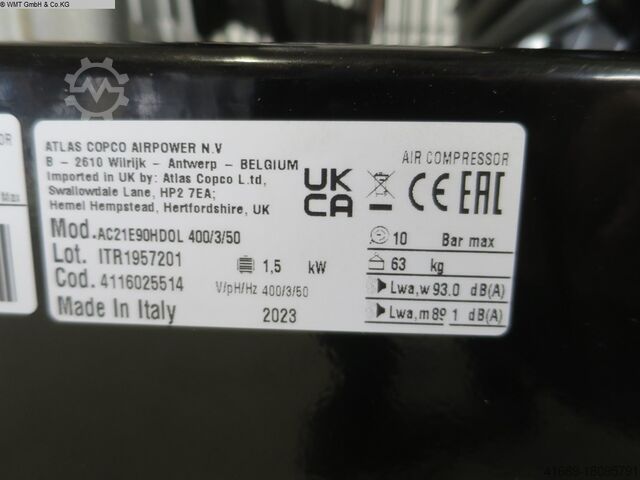 Kompressoren ATLAS COPCO AC21-10 E90T