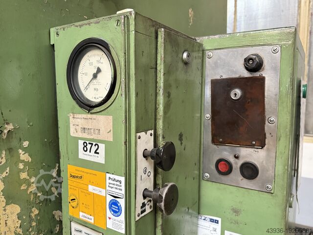 Hydraulische Presse 160 Ton WMW Zeulenroda PYE 160 SS