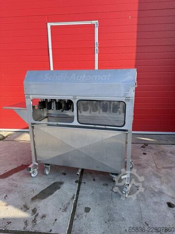 2008 Hepro HSM-180/SAP Spargelschälmaschine mit 8 Stationen Hepro HSM-180/SAP