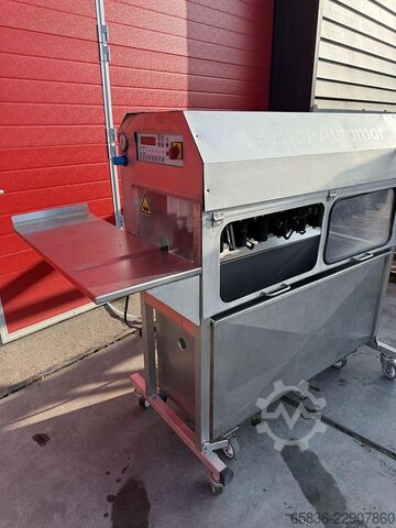 2008 Hepro HSM-180/SAP Spargelschälmaschine mit 8 Stationen Hepro HSM-180/SAP