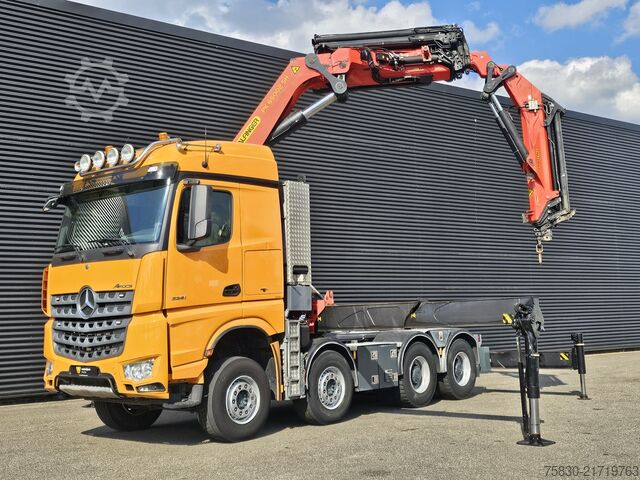 Standard-SZM Mercedes-Benz Arocs 3251 8X4 / PALFINGER PK 65002 + JIB