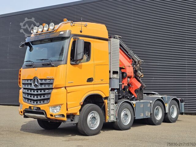 Standard-SZM Mercedes-Benz Arocs 3251 8X4 / PALFINGER PK 65002 + JIB
