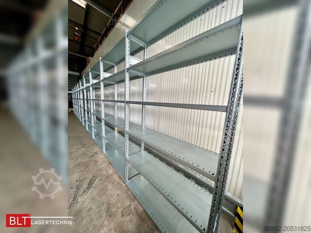 Plug-in shelving ca. 48 lfm Gebrauchtes SSI Schäfer R3000 Fachbodenregal Werkstattregale Handlager