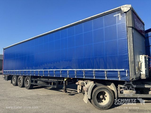 Auflieger mit Pritsche & Plane Schmitz Cargobull Semitrailer Curtainsider Standard