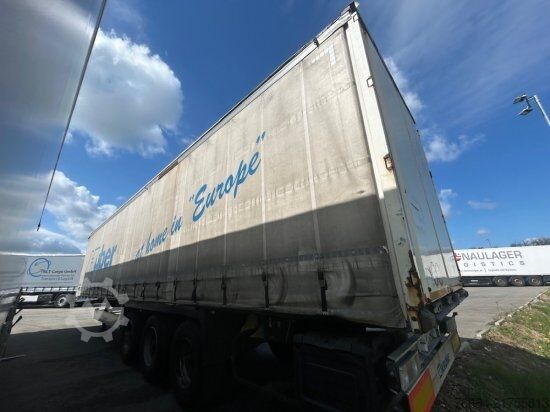 Open semitrailer with tarp KRONE SD TAUTLINER, EDSCHA-VERDECK,  BPW-ACHSEN, COIL-MULDE
