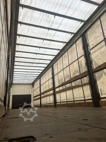 Open semitrailer with tarp KRONE SD TAUTLINER, EDSCHA-VERDECK,  BPW-ACHSEN, COIL-MULDE