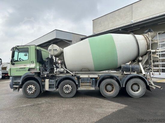 Concrete mixer truck DAF CF 85.460 8X4, LIEBHERR 9M³ TROMMEL