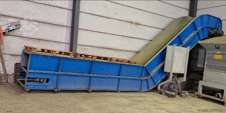 Conveyor belt Transportband Forderband Conveyor Recycl Kettengurtförderband