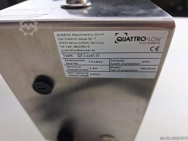 QuattroFLow QF15SU-U Single-use Diaphragm Pump QuattroFlow QF15SU-U